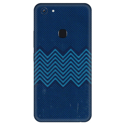 VIVO Y Series Phone Skins (All Models) - Blue Sober Waves - 3D Embossed Finish (L-306) Vivo Y83