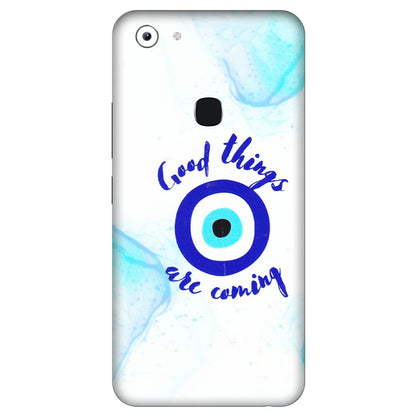 VIVO Y Series Phone Skins (All Models) - Evil Eye Good Things Are Coming - 3D Embossed Finish (L-322) Vivo Y83