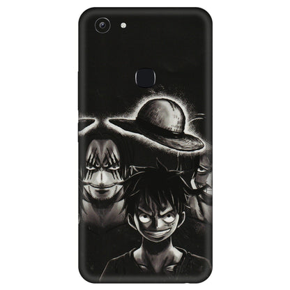 VIVO Y Series Phone Skins (All Models) - Black Luffy Hat - 3D Embossed Finish (L-57) Vivo Y83
