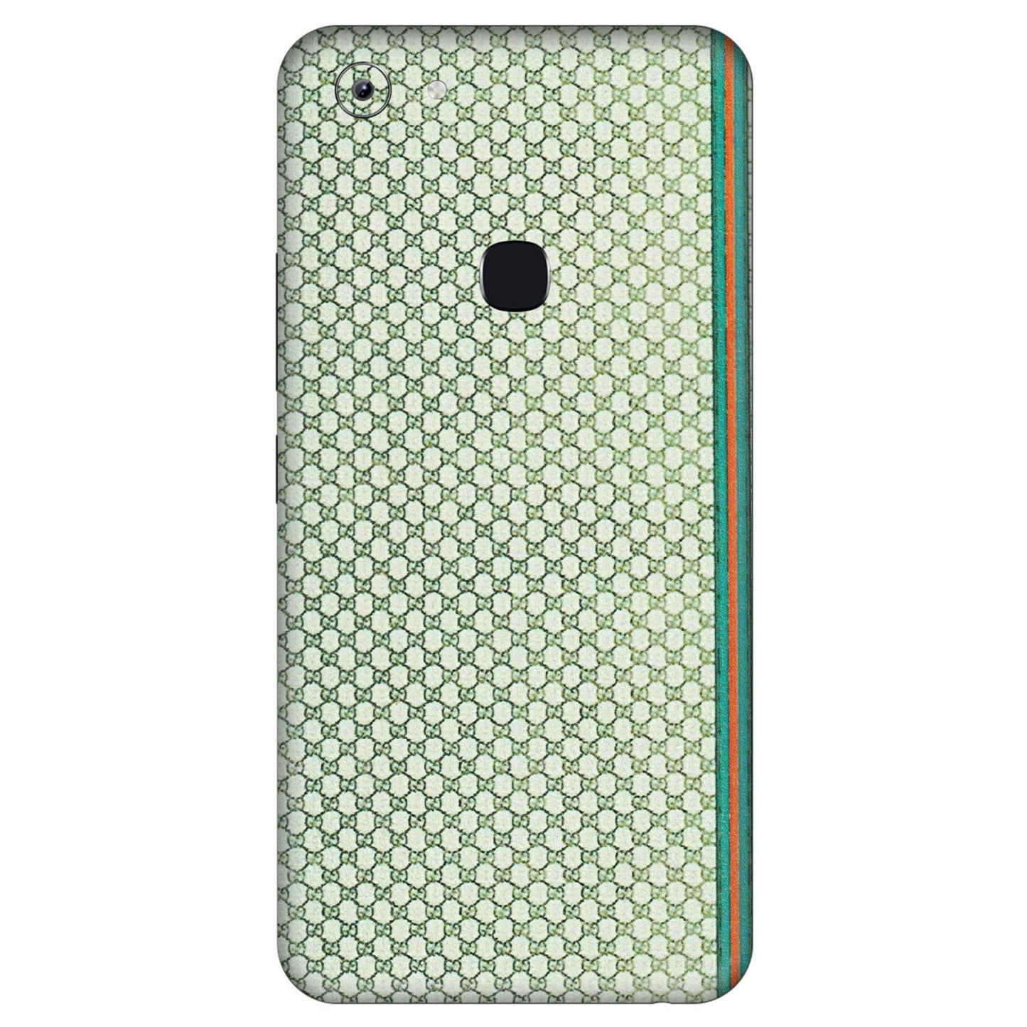 VIVO Y Series Phone Skins (All Models) - Gucci Fabric Pattern - 3D Embossed Finish (L-73) Vivo Y83