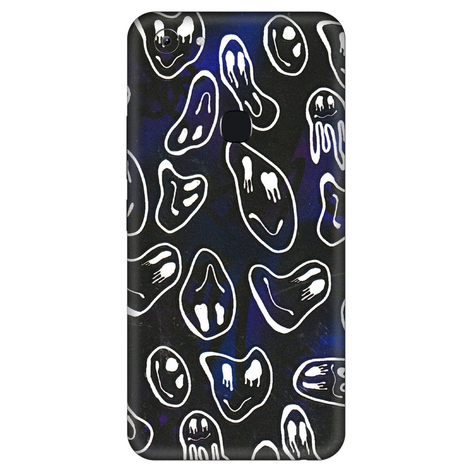 VIVO Y Series Phone Skins (All Models) - Distorted Smileys - 3D Embossed Finish (L-92) Vivo Y83