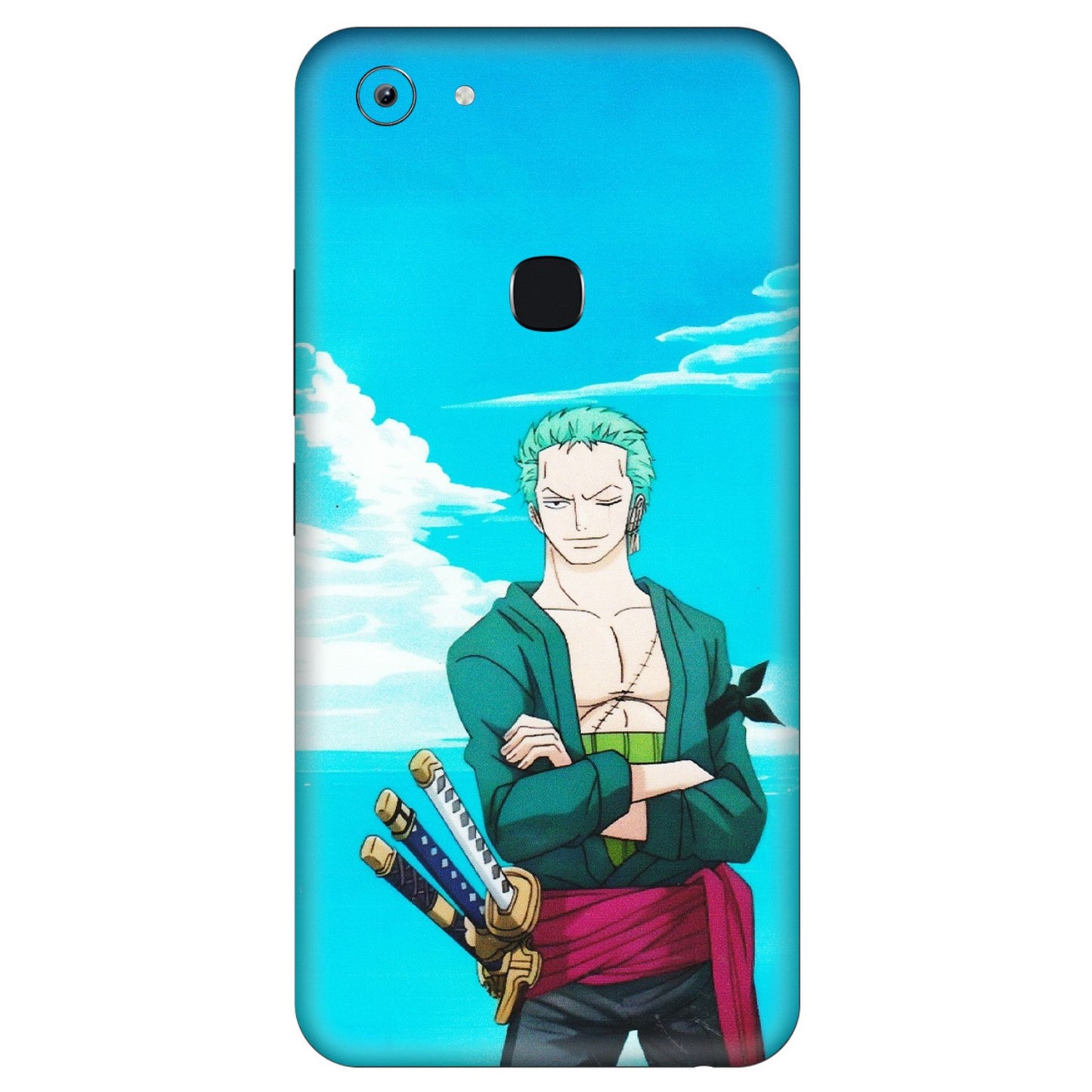 VIVO Y Series Phone Skins (All Models) - Cool Swordman Zoro Anime - Matte Finish (M-143) Vivo Y83