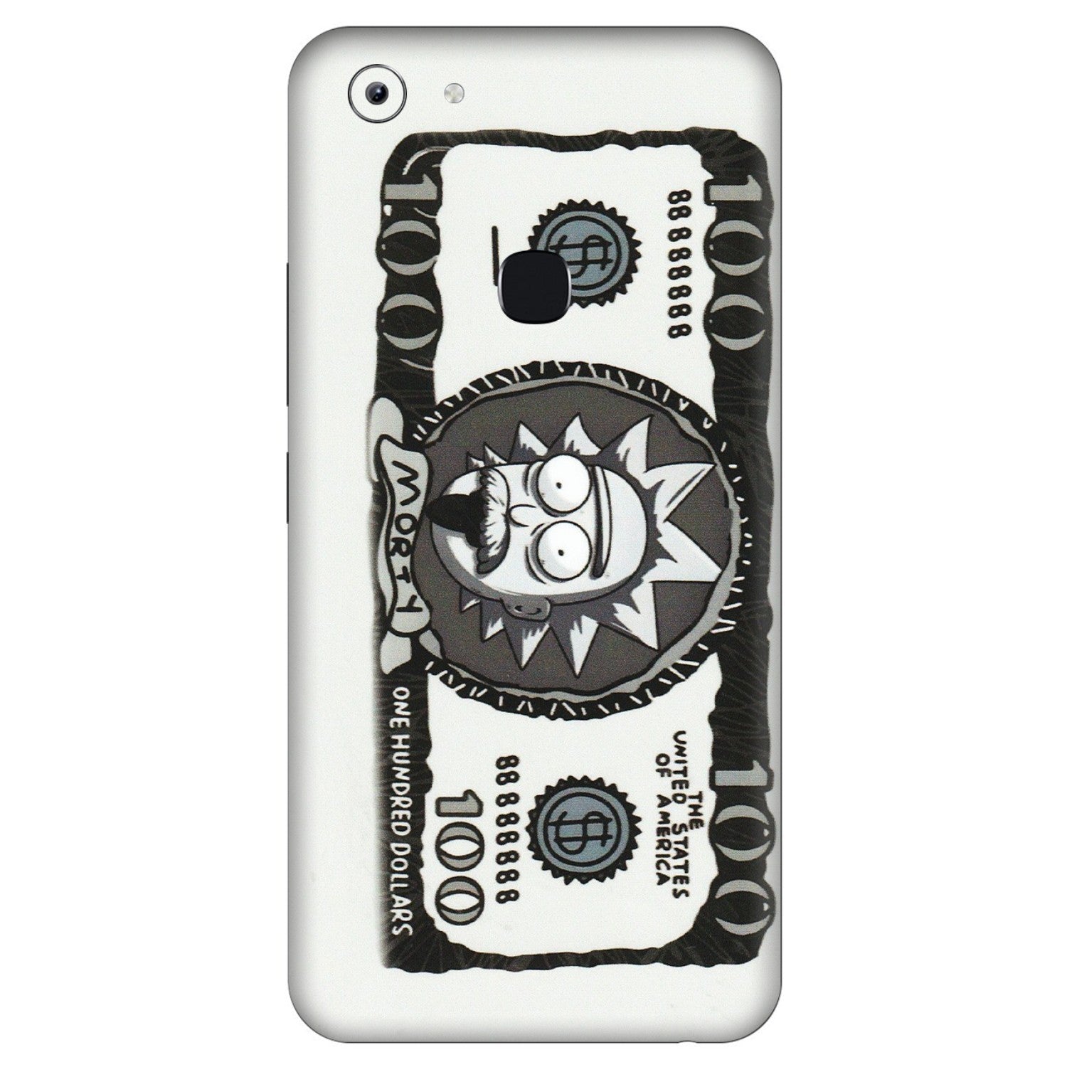VIVO Y Series Phone Skins (All Models) - Rick And Morty Hundred Dollar Anime - Matte Finish (M-161) Vivo Y83