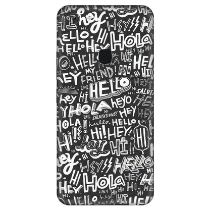 VIVO Y Series Phone Skins (All Models) - Hi Hello Doodles - Matte Finish (M-25) Vivo Y83