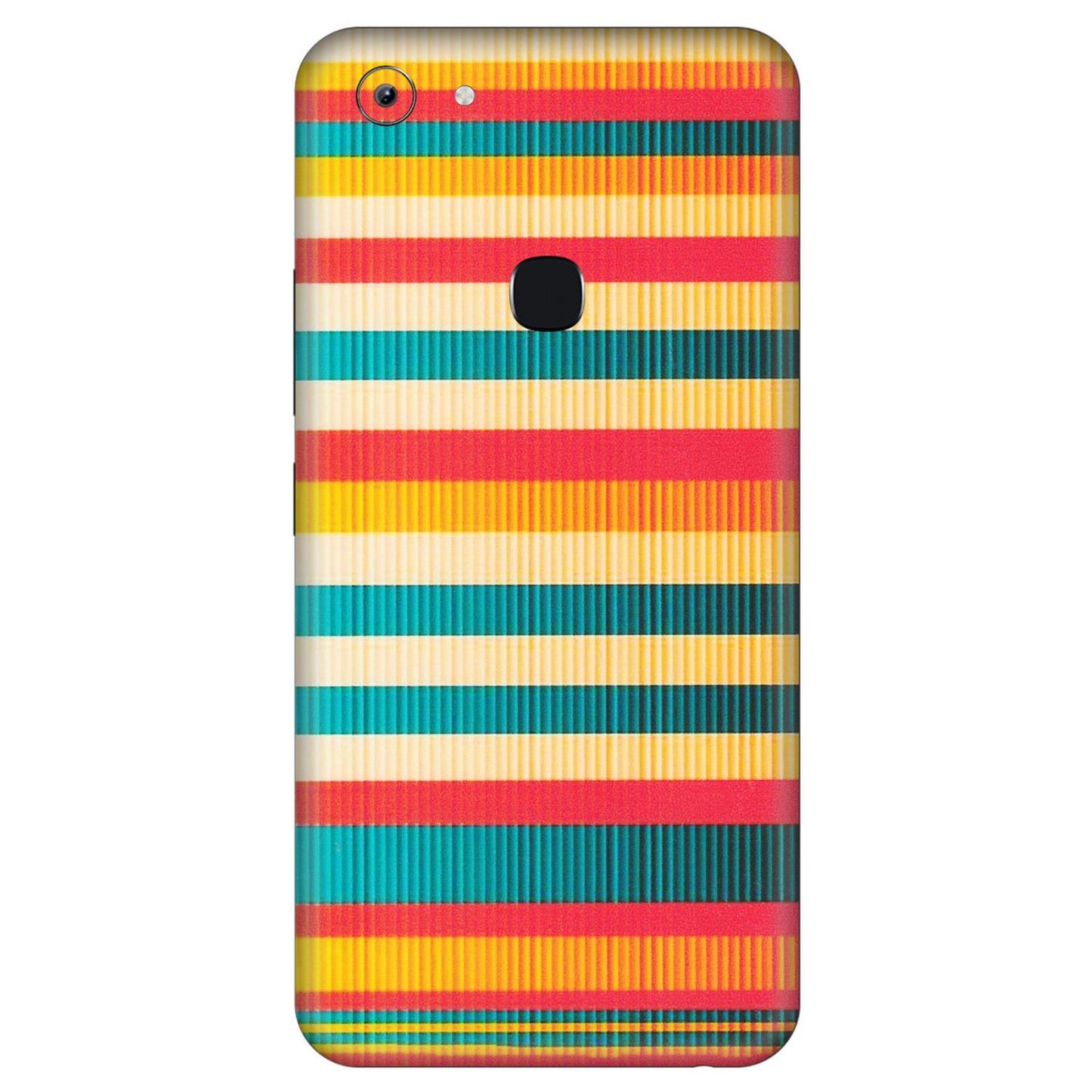 VIVO Y Series Phone Skins (All Models) - Colourful Stripes Soothing Effect - Matte Finish (M-86) Vivo Y83