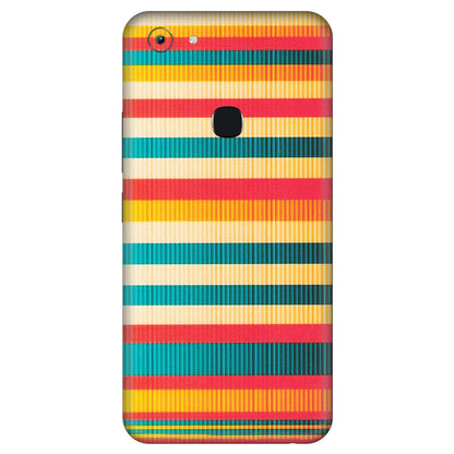 VIVO Y Series Phone Skins (All Models) - Colourful Stripes Soothing Effect - Matte Finish (M-86) Vivo Y83