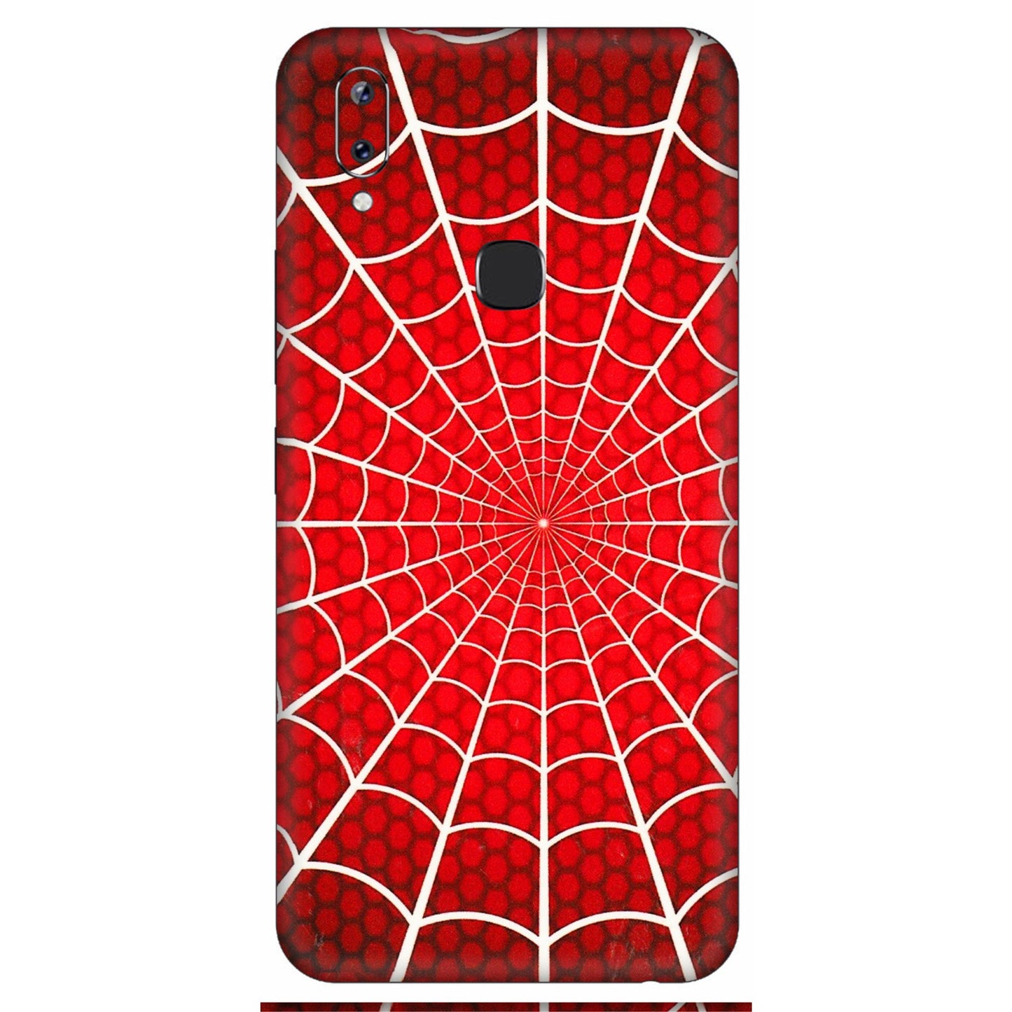 VIVO Y Series Phone Skins (All Models) - Classic Spidey Web - 3D Embossed Finish (L-115) Vivo Y83 Pro