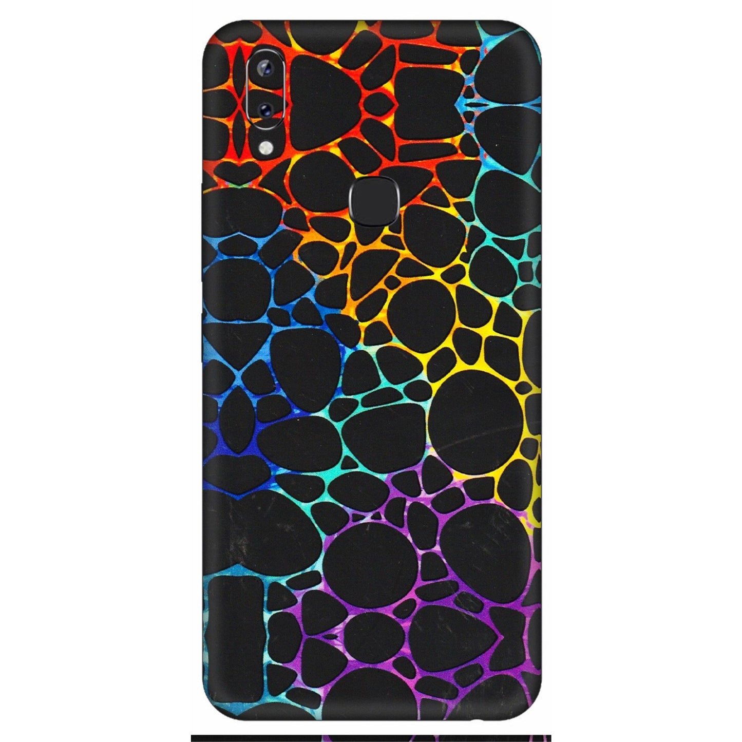 VIVO Y Series Phone Skins (All Models) - Abstract Art MultiColour - 3D Embossed Finish (L-133) Vivo Y83 Pro