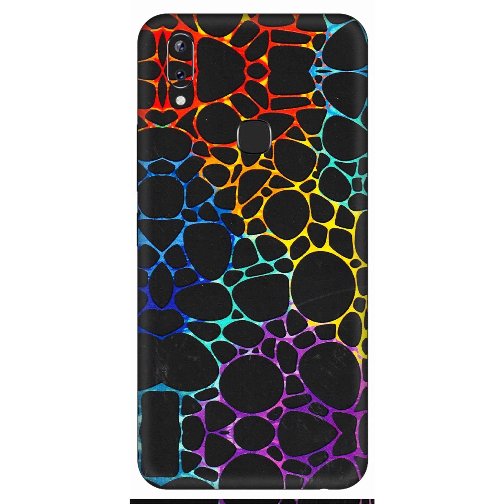 VIVO Y Series Phone Skins (All Models) - Abstract Art MultiColour - 3D Embossed Finish (L-133) Vivo Y83 Pro