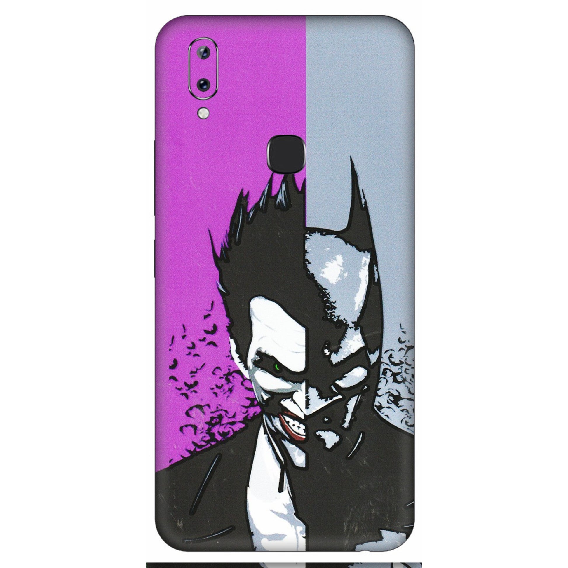 VIVO Y Series Phone Skins (All Models) - Batman & Joker - 3D Embossed Finish (L-143) Vivo Y83 Pro