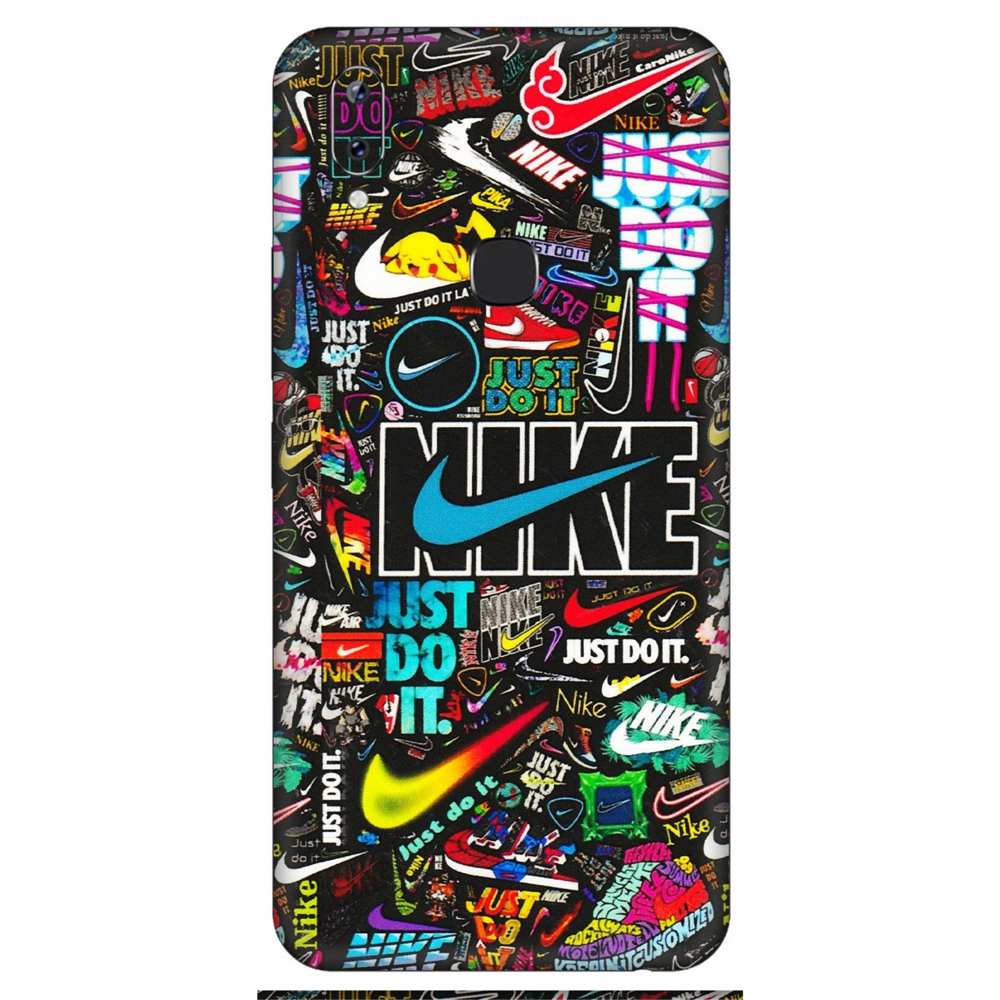 VIVO Y Series Phone Skins (All Models) - Just Do It Doodles - 3D Embossed Finish (L-166) Vivo Y83 Pro