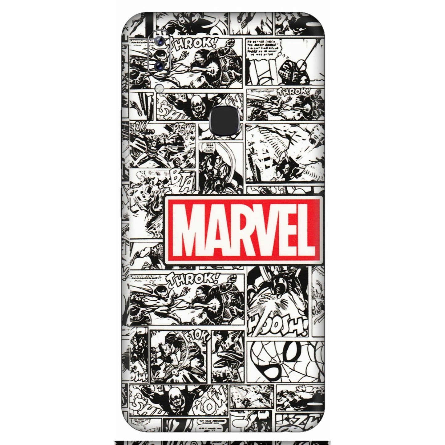 VIVO Y Series Phone Skins (All Models) - Marvel Comic - 3D Embossed Finish (L-171) Vivo Y83 Pro