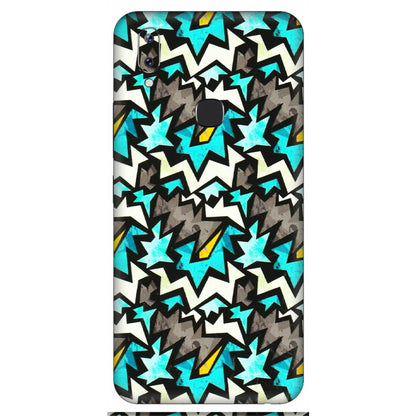 VIVO Y Series Phone Skins (All Models) - Funky Zig Zag - 3D Embossed Finish (L-223) Vivo Y83 Pro