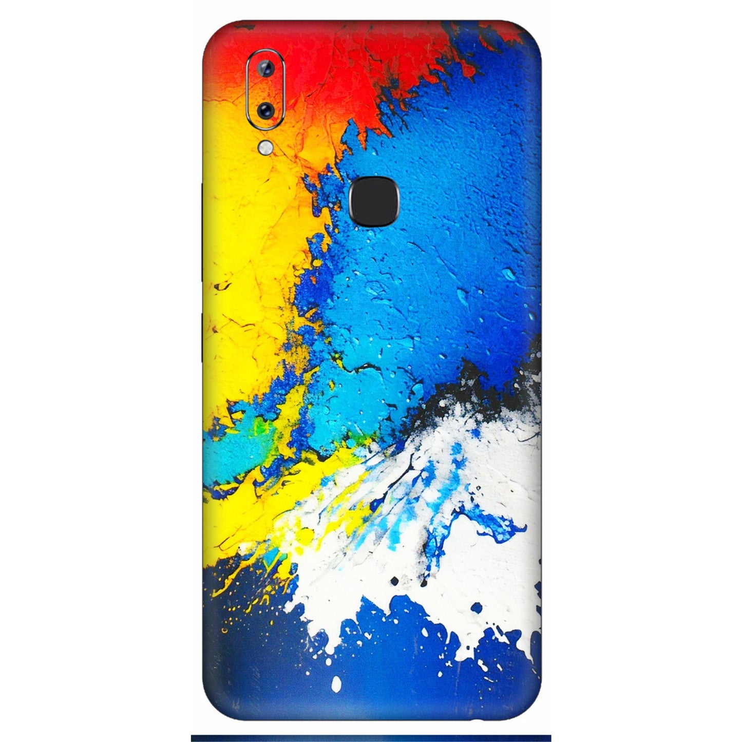 VIVO Y Series Phone Skins (All Models) - Acrylic Paint Spill - 3D Embossed Finish (L-229) Vivo Y83 Pro