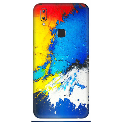 VIVO Y Series Phone Skins (All Models) - Acrylic Paint Spill - 3D Embossed Finish (L-229) Vivo Y83 Pro
