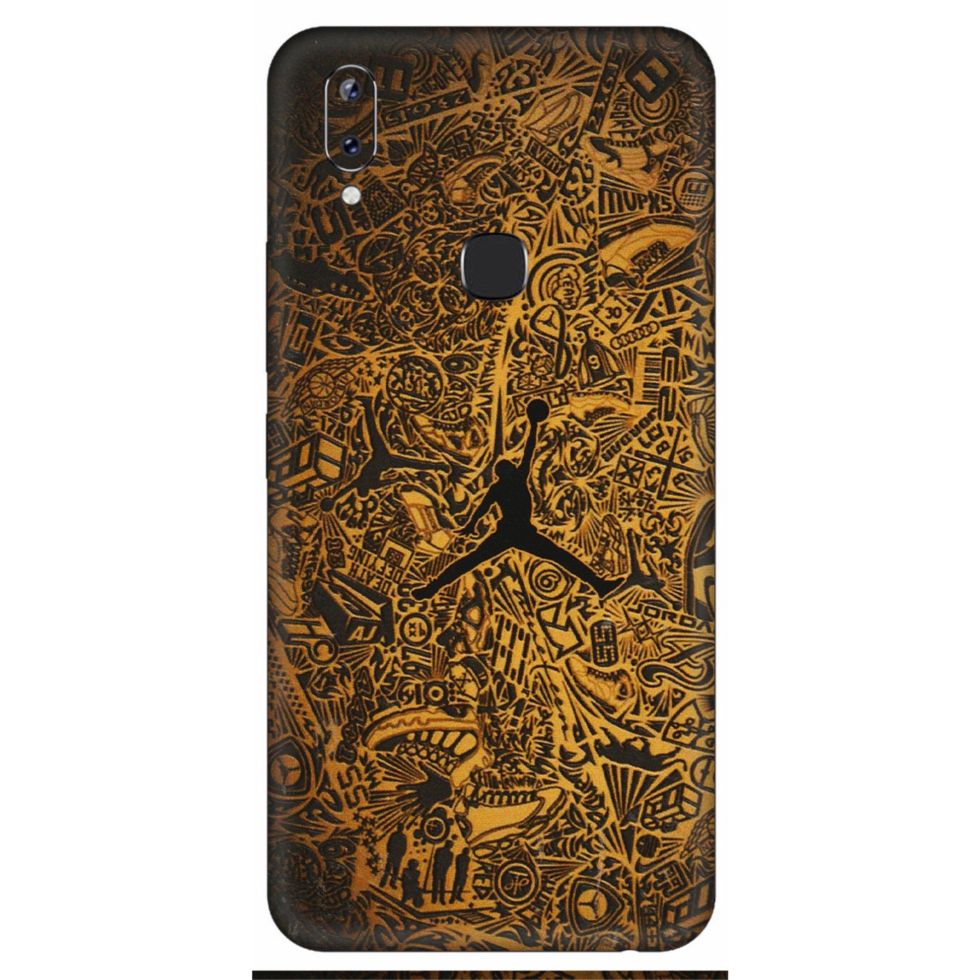 VIVO Y Series Phone Skins (All Models) - Premium Gold Basketball Player - 3D Embossed Finish (L-236) Vivo Y83 Pro