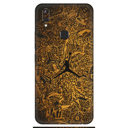 VIVO Y Series Phone Skins (All Models) - Premium Gold Basketball Player - 3D Embossed Finish (L-236) Vivo Y83 Pro