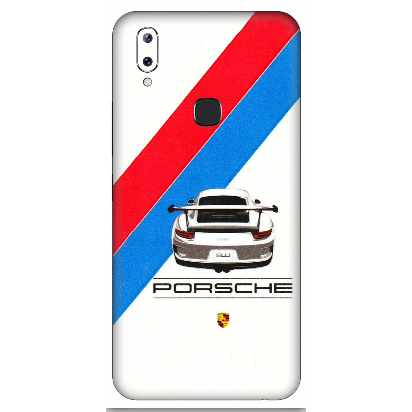 VIVO Y Series Phone Skins (All Models) - Porche Car Sober Logo - 3D Embossed Finish (L-248) Vivo Y83 Pro
