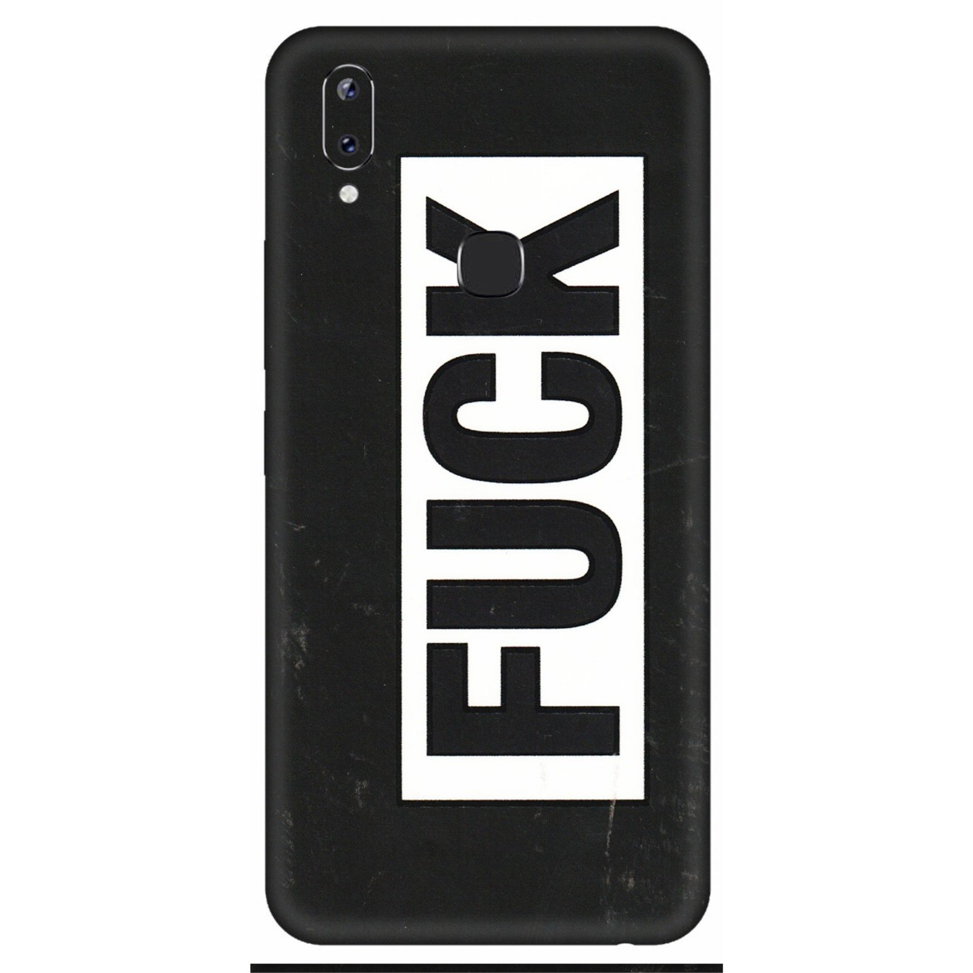 VIVO Y Series Phone Skins (All Models) - The F Word - 3D Embossed Finish (L-255) Vivo Y83 Pro