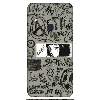VIVO Y Series Phone Skins (All Models) - Never Have Love Anime - 3D Embossed Finish (L-260) Vivo Y83 Pro
