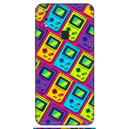 VIVO Y Series Phone Skins (All Models) - Gameboy Colourful - 3D Embossed Finish (L-266) Vivo Y83 Pro