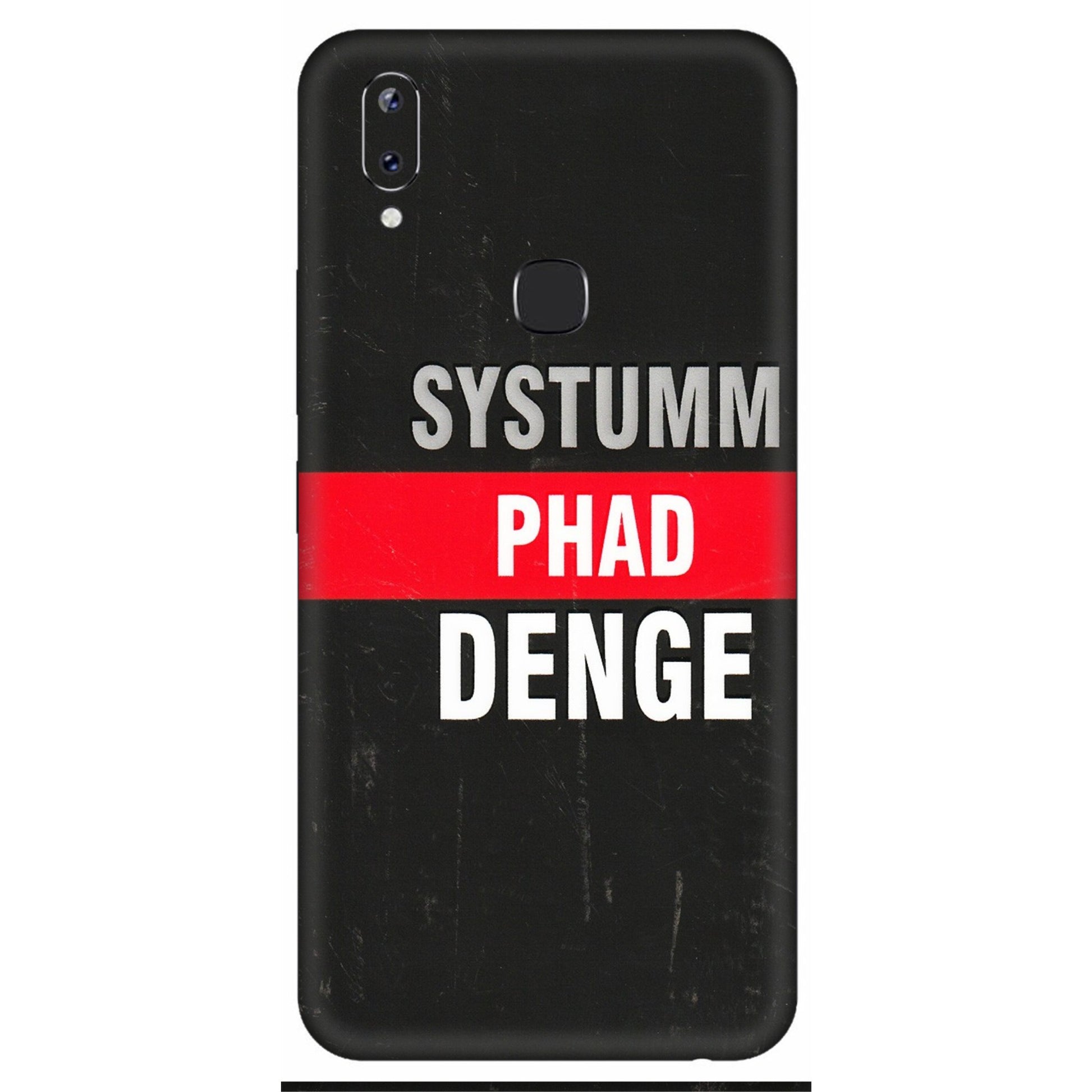 VIVO Y Series Phone Skins (All Models) - Systumm Phad Denge - 3D Embossed Finish (L-278) Vivo Y83 Pro