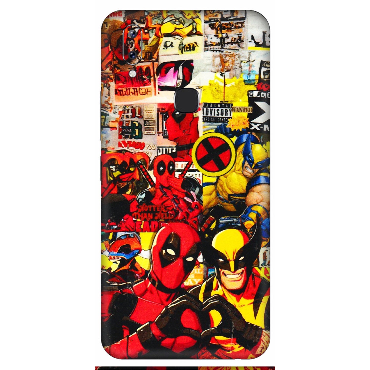 VIVO Y Series Phone Skins (All Models) - Spidy Wolverine - 3D Embossed Finish (L-310) Vivo Y83 Pro