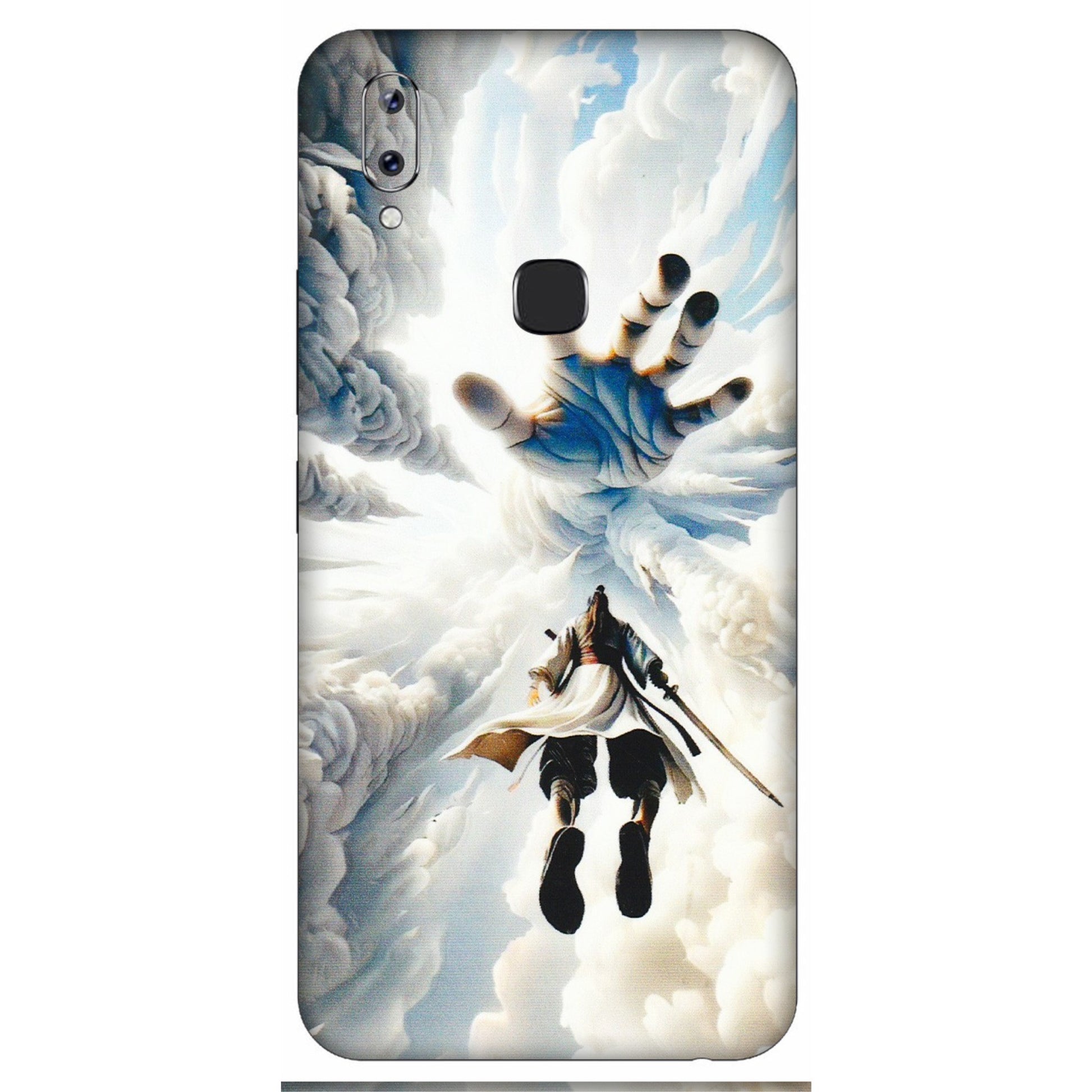 VIVO Y Series Phone Skins (All Models) - Big Hand With Monkey King - 3D Embossed Finish (L-323) Vivo Y83 Pro