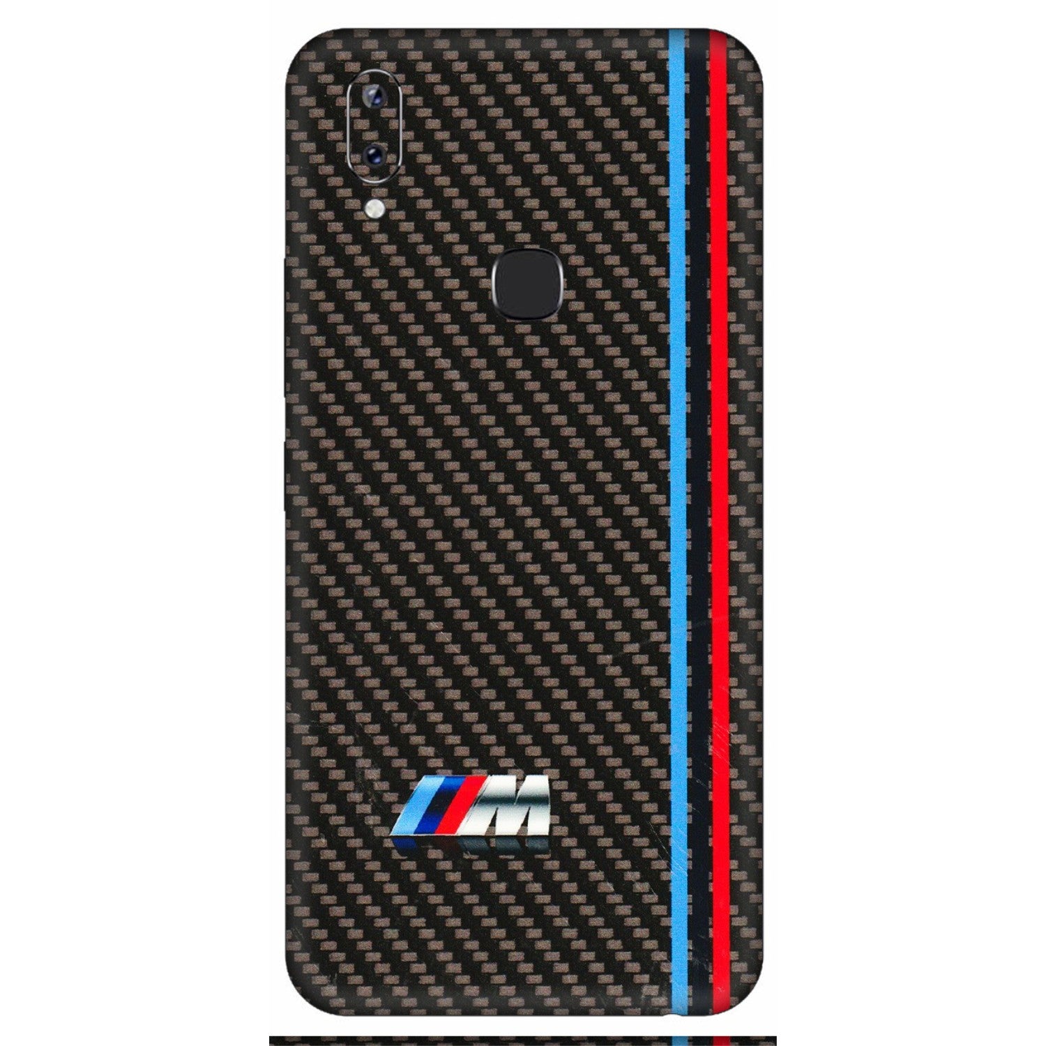 VIVO Y Series Phone Skins (All Models) - BM Carbon Fiber Feels - 3D Embossed Finish (L-38) Vivo Y83 Pro