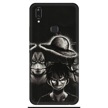 VIVO Y Series Phone Skins (All Models) - Black Luffy Hat - 3D Embossed Finish (L-57) Vivo Y83 Pro