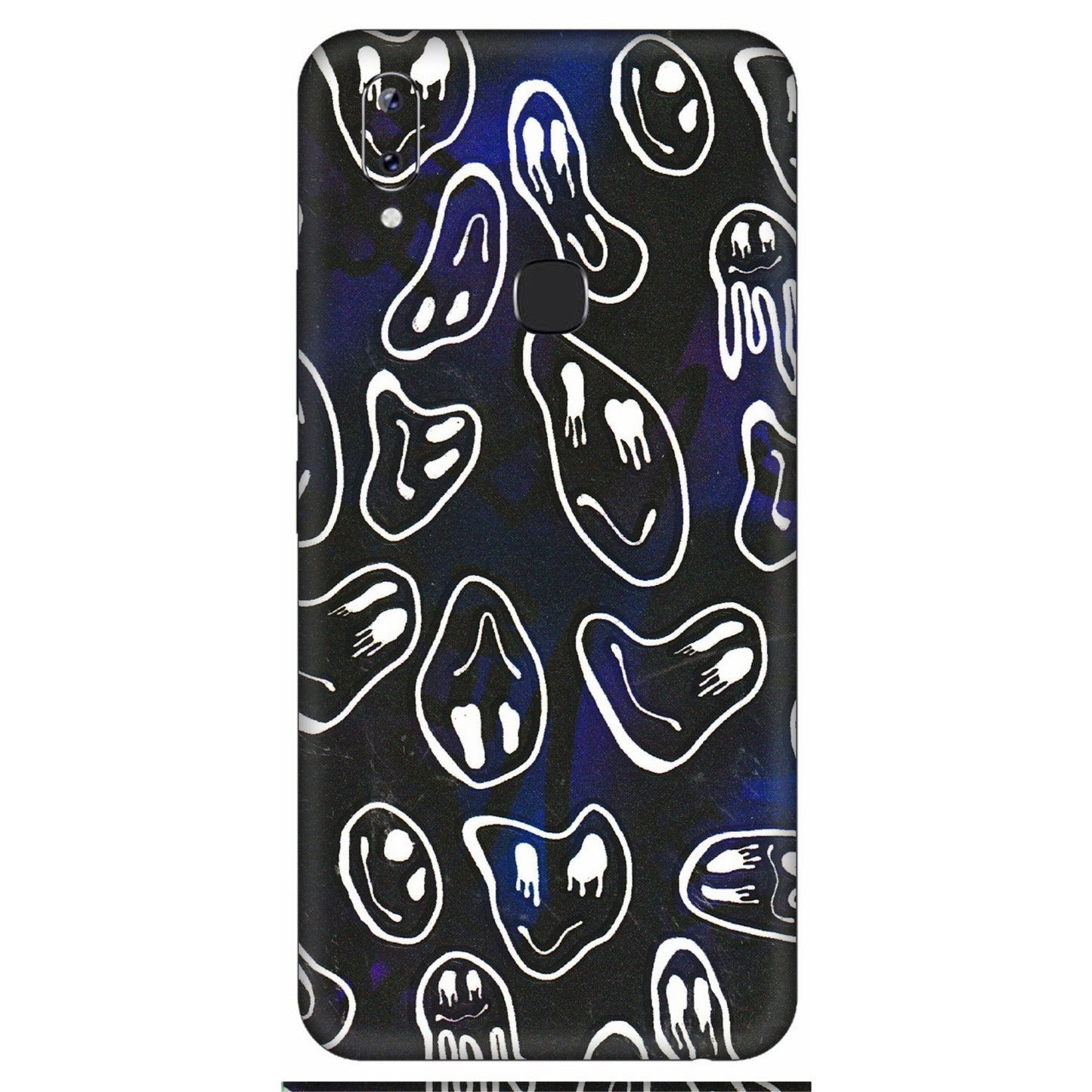 VIVO Y Series Phone Skins (All Models) - Distorted Smileys - 3D Embossed Finish (L-92) Vivo Y83 Pro
