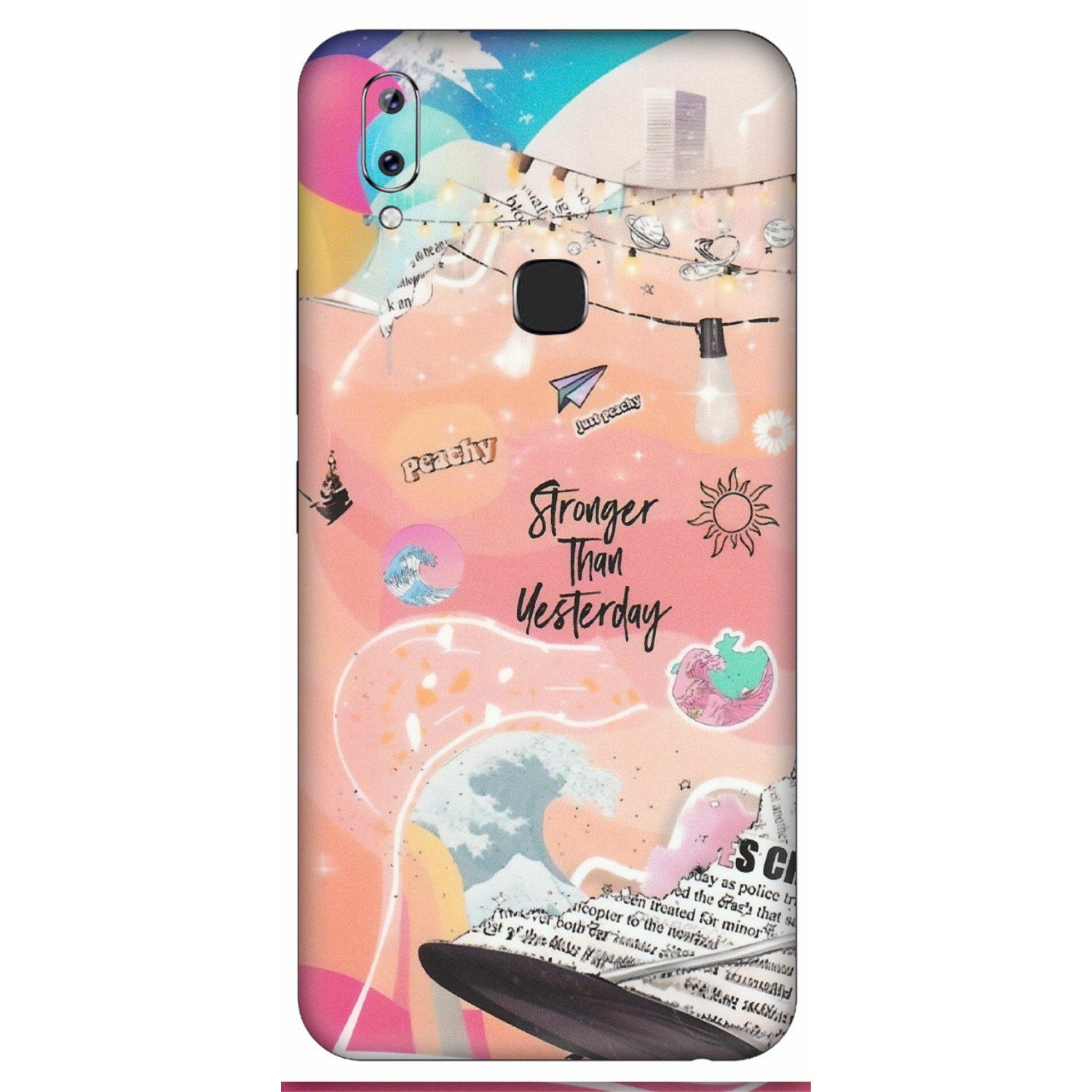 VIVO Y Series Phone Skins (All Models) - Stronger Then Yesterday - Matte Finish (M-128) Vivo Y83 Pro