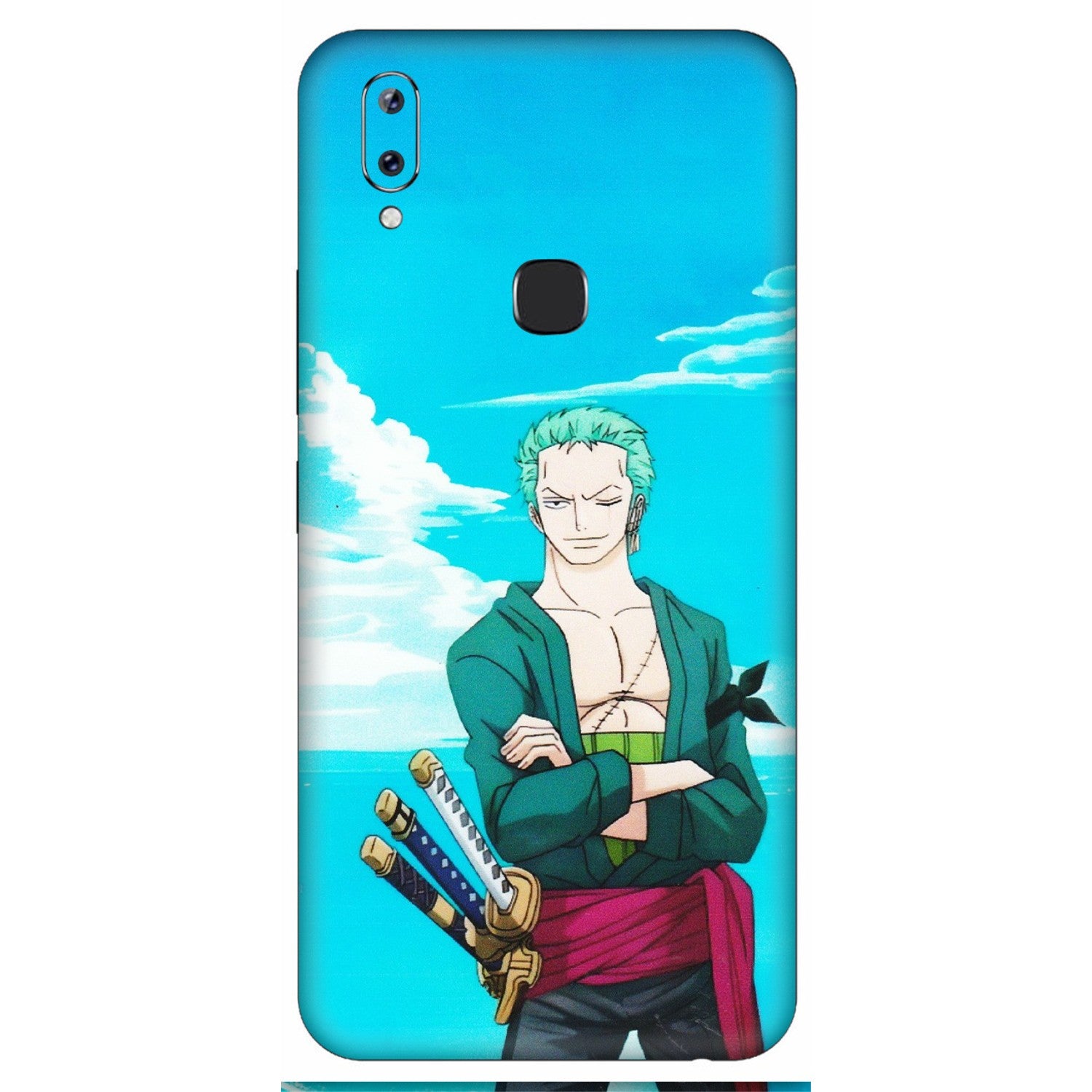VIVO Y Series Phone Skins (All Models) - Cool Swordman Zoro Anime - Matte Finish (M-143) Vivo Y83 Pro
