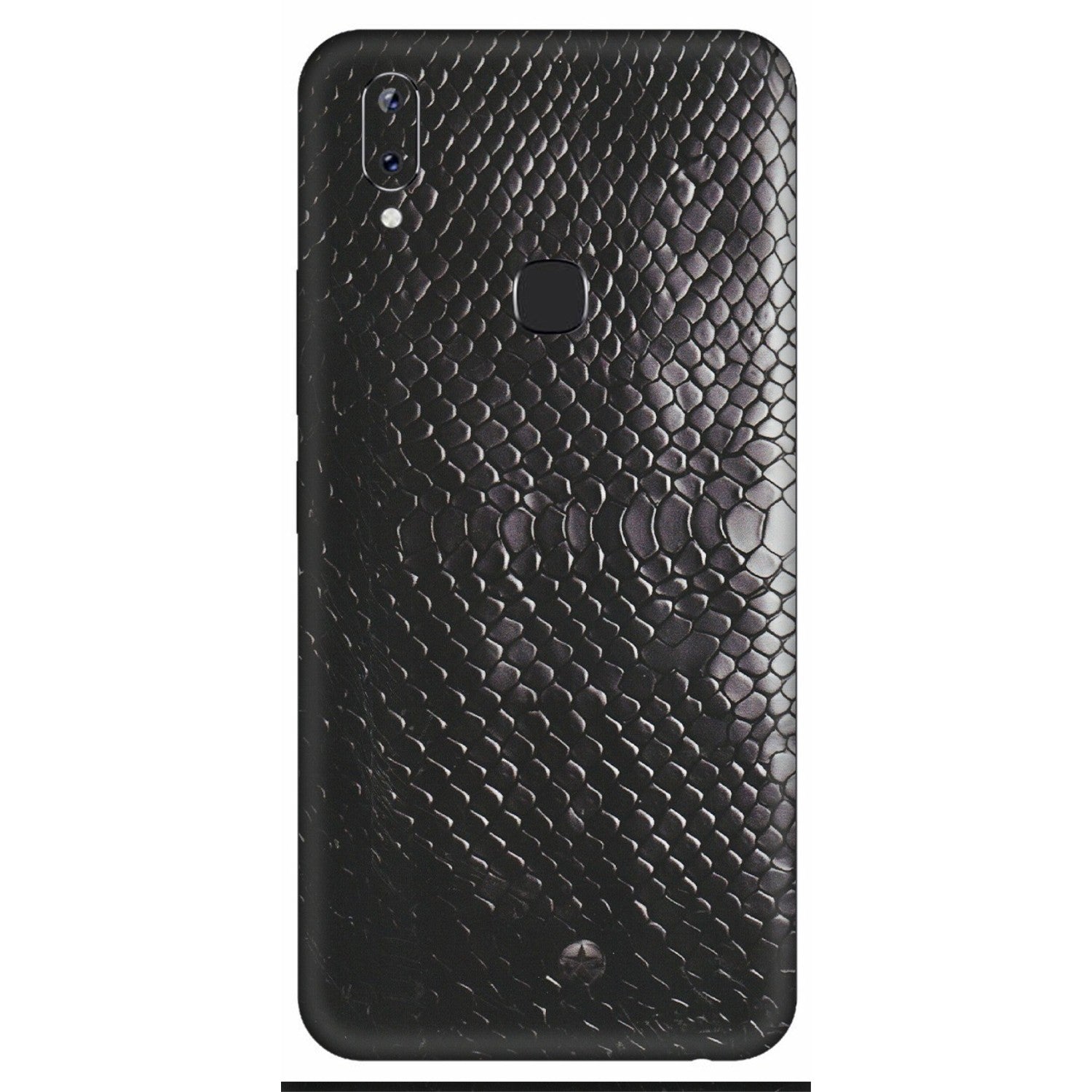 VIVO Y Series Phone Skins (All Models) - Black Snack Leather - Matte Finish (M-147) Vivo Y83 Pro