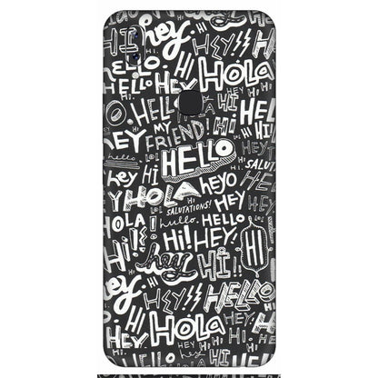 VIVO Y Series Phone Skins (All Models) - Hi Hello Doodles - Matte Finish (M-25) Vivo Y83 Pro