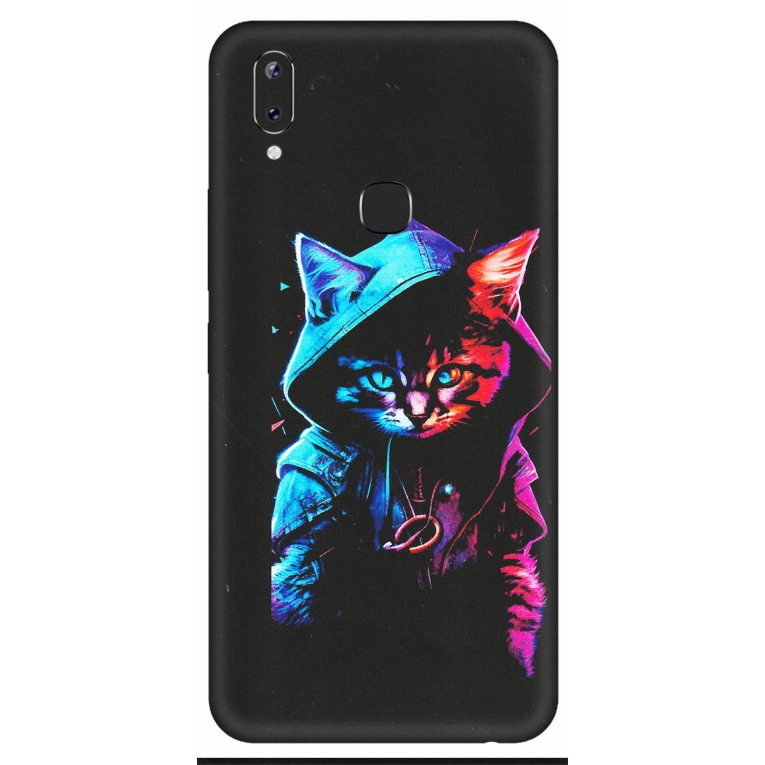 VIVO Y Series Phone Skins (All Models) - Cyberpunk Cat - Matte Finish (M-45) Vivo Y83 Pro