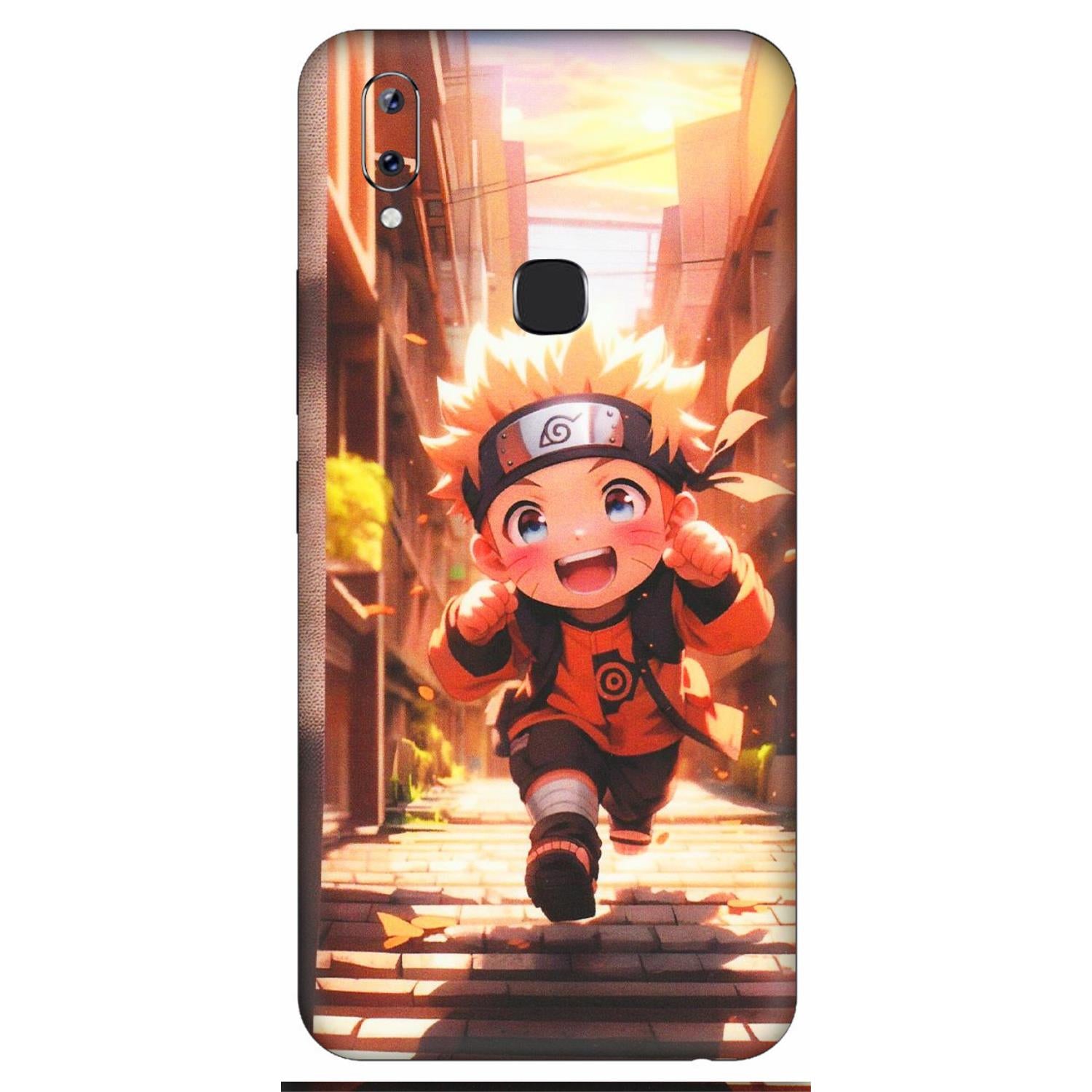 VIVO Y Series Phone Skins (All Models) - Naruto Cute Toon Running - Matte Finish (M-04) Vivo Y83 Pro