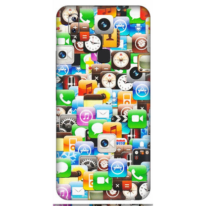 VIVO Y Series Phone Skins (All Models) - All Apple Icons - Matte Finish (M-93) Vivo Y83 Pro