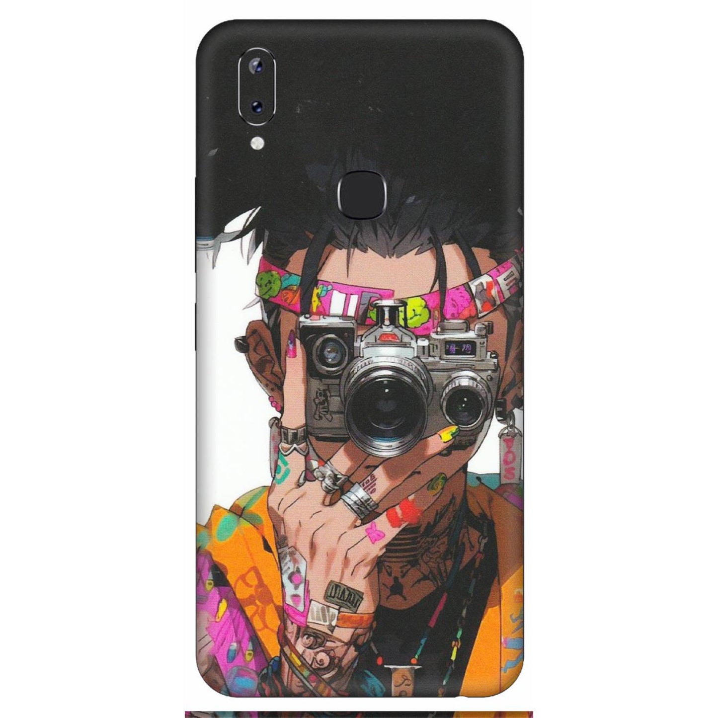 VIVO Y Series Phone Skins (All Models) - Camera Lover Girl - Matte Finish (M-09) Vivo Y83 Pro