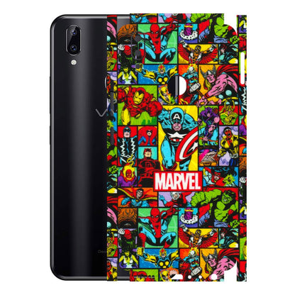 VIVO Y Series Phone Skins (All Models) - MARVELOUS Comic Characters - 3D Embossed Finish (L-129) Vivo Y83 Pro
