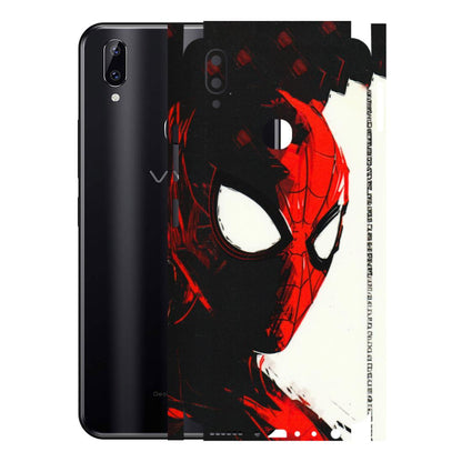 VIVO Y Series Phone Skins (All Models) - Spiderman Killer Face - 3D Embossed Finish (L-17) Vivo Y83 Pro