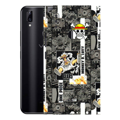 VIVO Y Series Phone Skins (All Models) - Cuffy Anime MonkeyCamic - 3D Embossed Finish (L-242) Vivo Y83 Pro