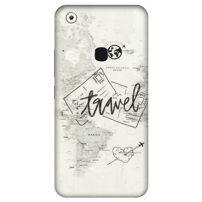 VIVO Y Series Phone Skins (All Models) - Travel Ticket - Transparent Finish (T-06) Vivo Y83
