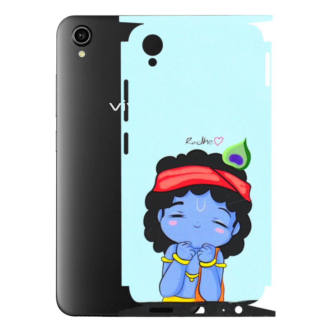 VIVO Y Series Phone Skins (All Models) - Radhe Radhe Cute Toon - 3D Embossed Finish (L-05) Vivo Y90