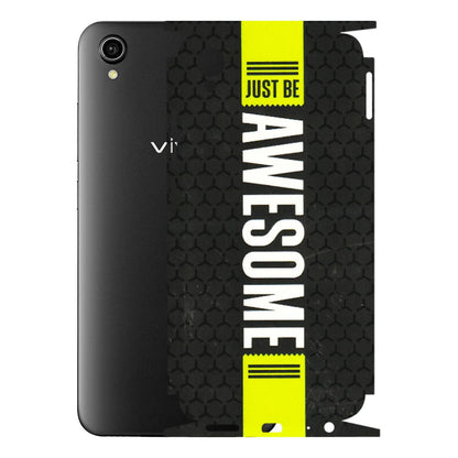 VIVO Y Series Phone Skins (All Models) - Just Be Awesome - 3D Embossed Finish (L-101) Vivo Y90