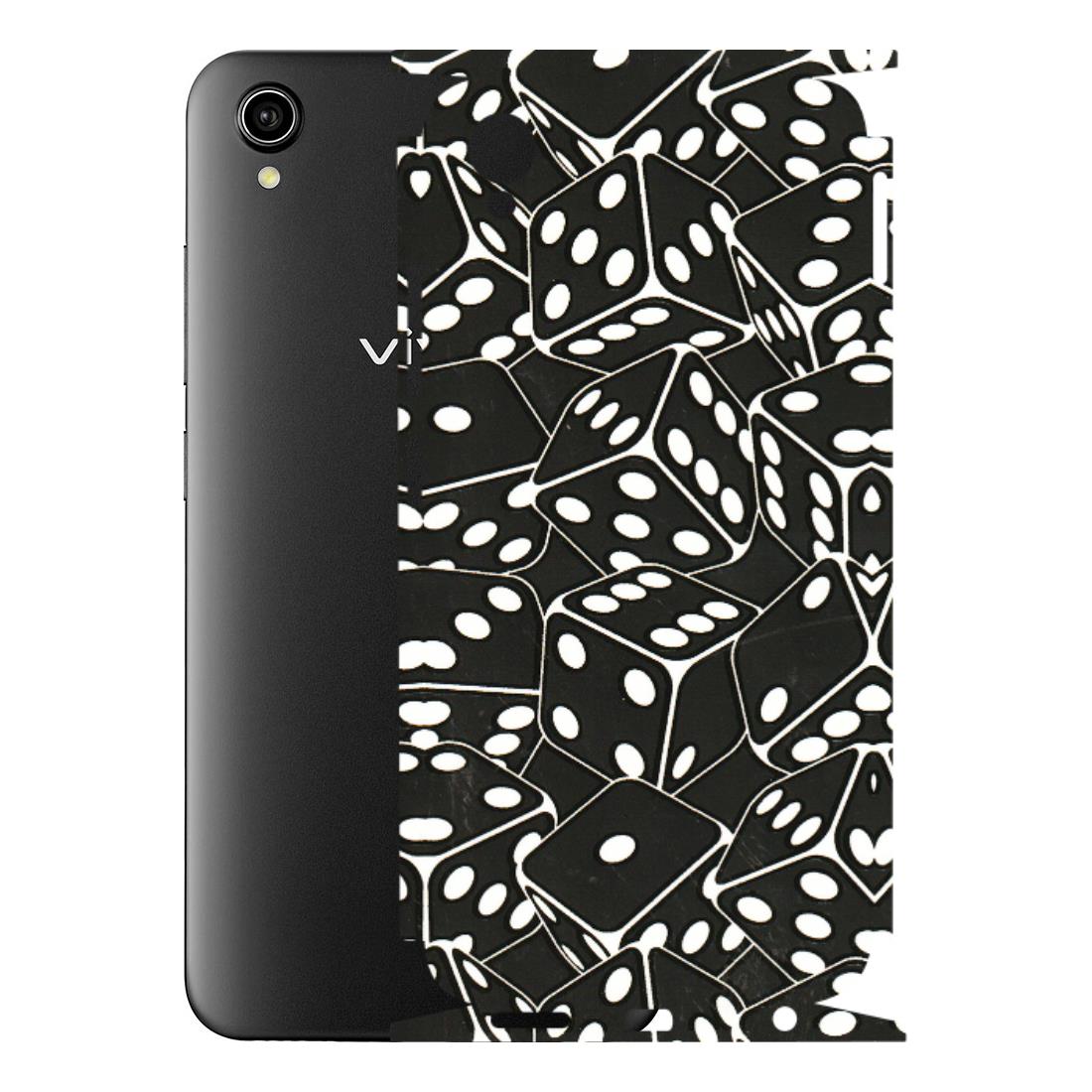 VIVO Y Series Phone Skins (All Models) - Big Black Dices - 3D Embossed Finish (L-106) Vivo Y90