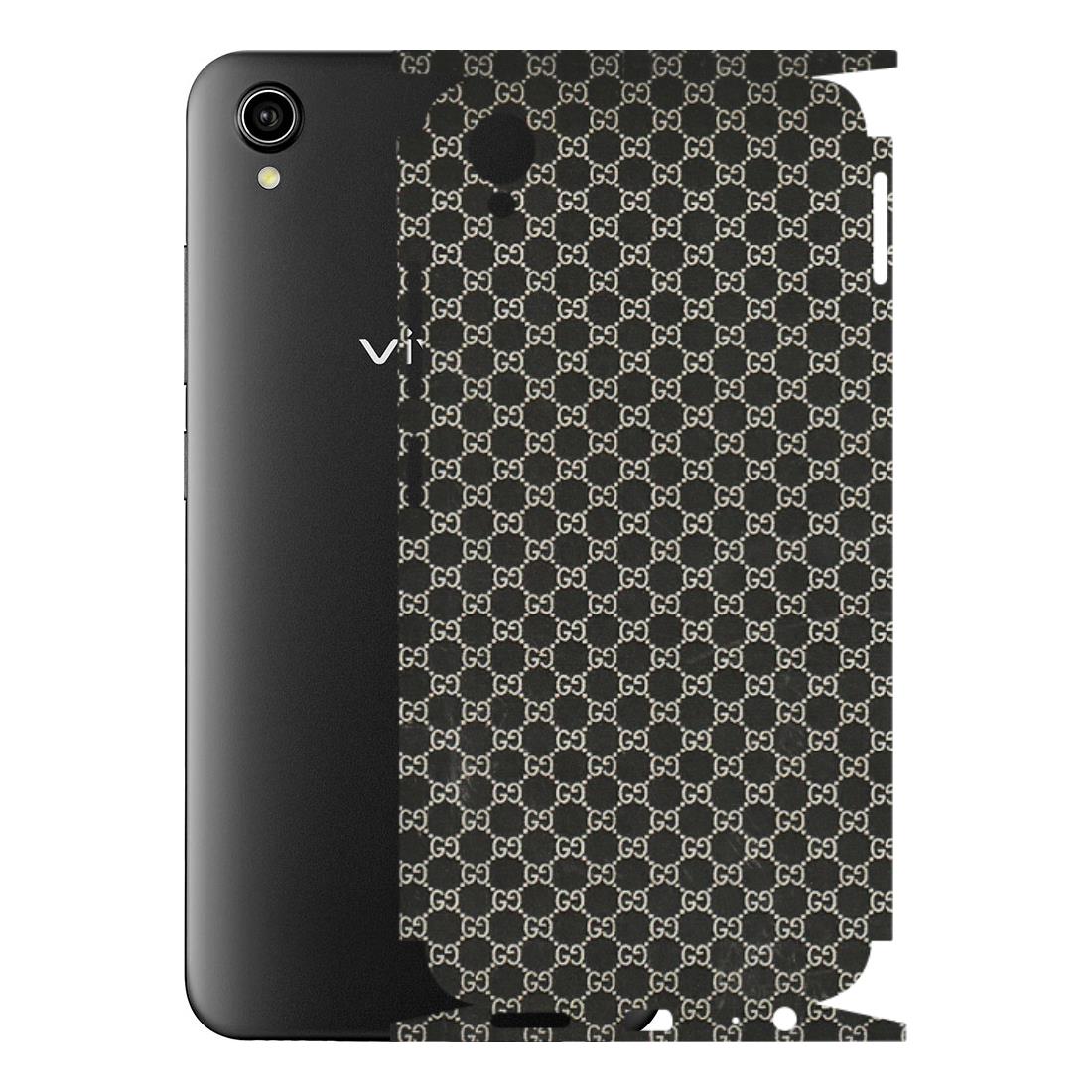 VIVO Y Series Phone Skins (All Models) - Black G Print - 3D Embossed Finish (L-109) Vivo Y90