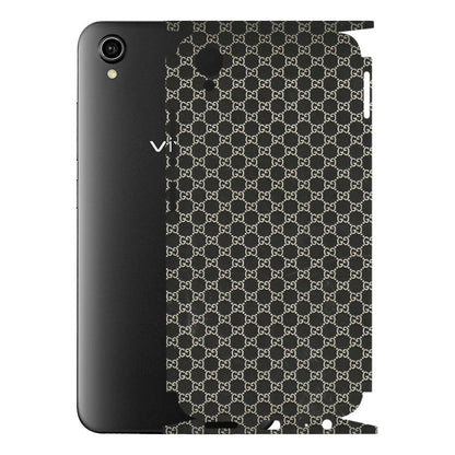VIVO Y Series Phone Skins (All Models) - Black G Print - 3D Embossed Finish (L-109) Vivo Y90