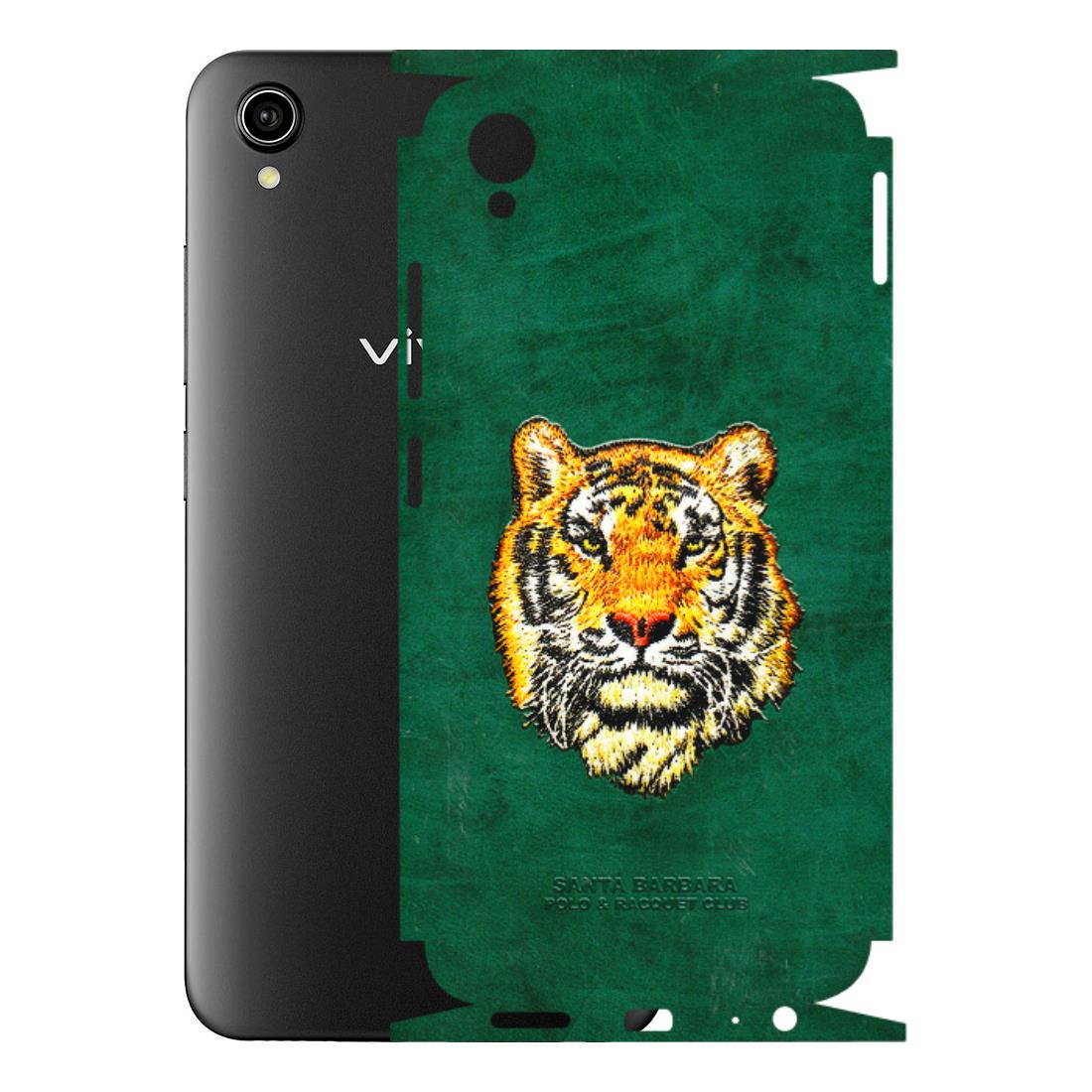 VIVO Y Series Phone Skins (All Models) - Leather Feel Tiger - 3D Embossed Finish (L-111) Vivo Y90