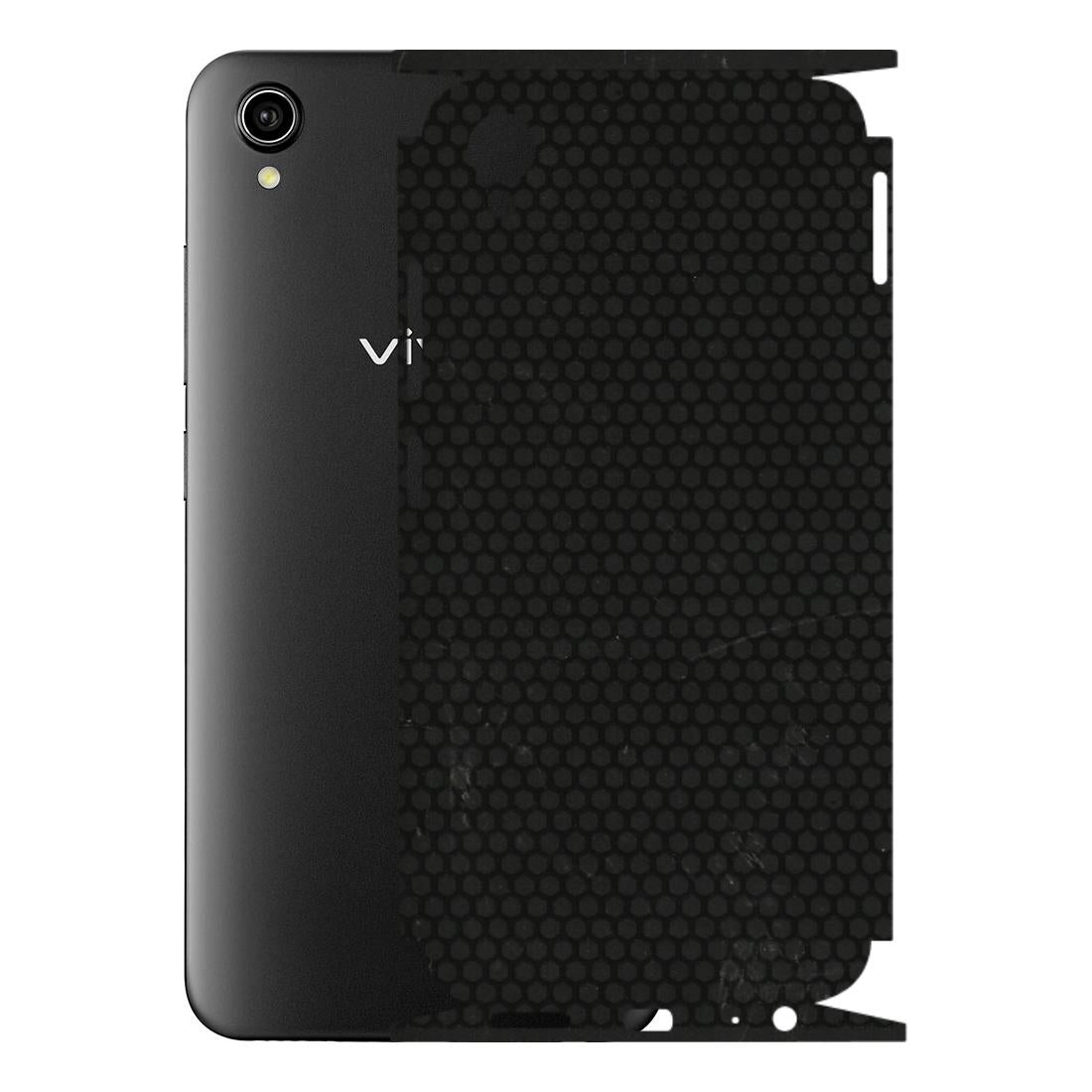VIVO Y Series Phone Skins (All Models) - Black honeycomb - 3D Embossed Finish (L-114) Vivo Y90